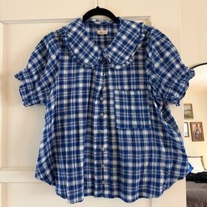 Pilcro gingham babydoll